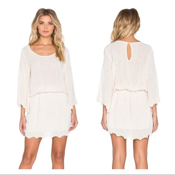 Cleobella Dresses & Skirts - Cleobella Louise Embroidered Mini Dress